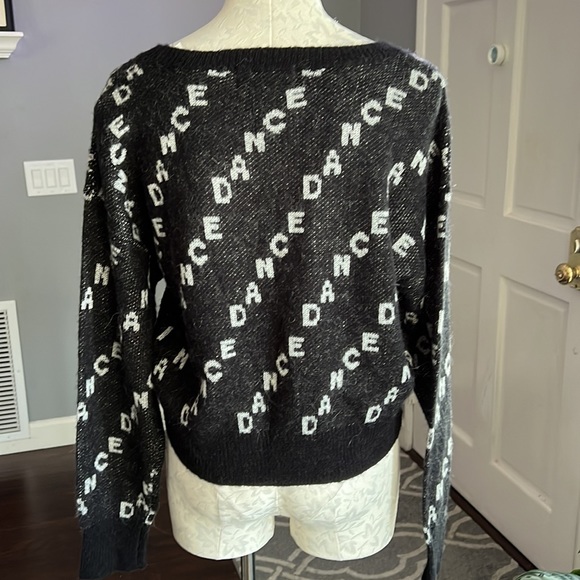 Wildfox Harlow Repeat Dance Logo Sweater - Picture 4 of 8